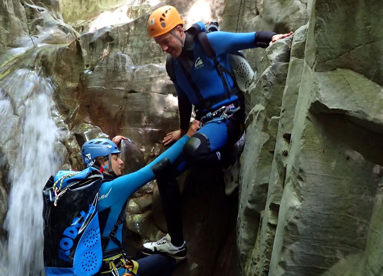 Encadrement en toute sécurité aux canyons d'Ordesa