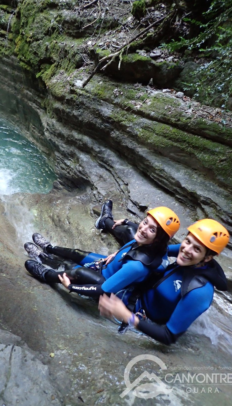 La joie est garantie dans le canyoning