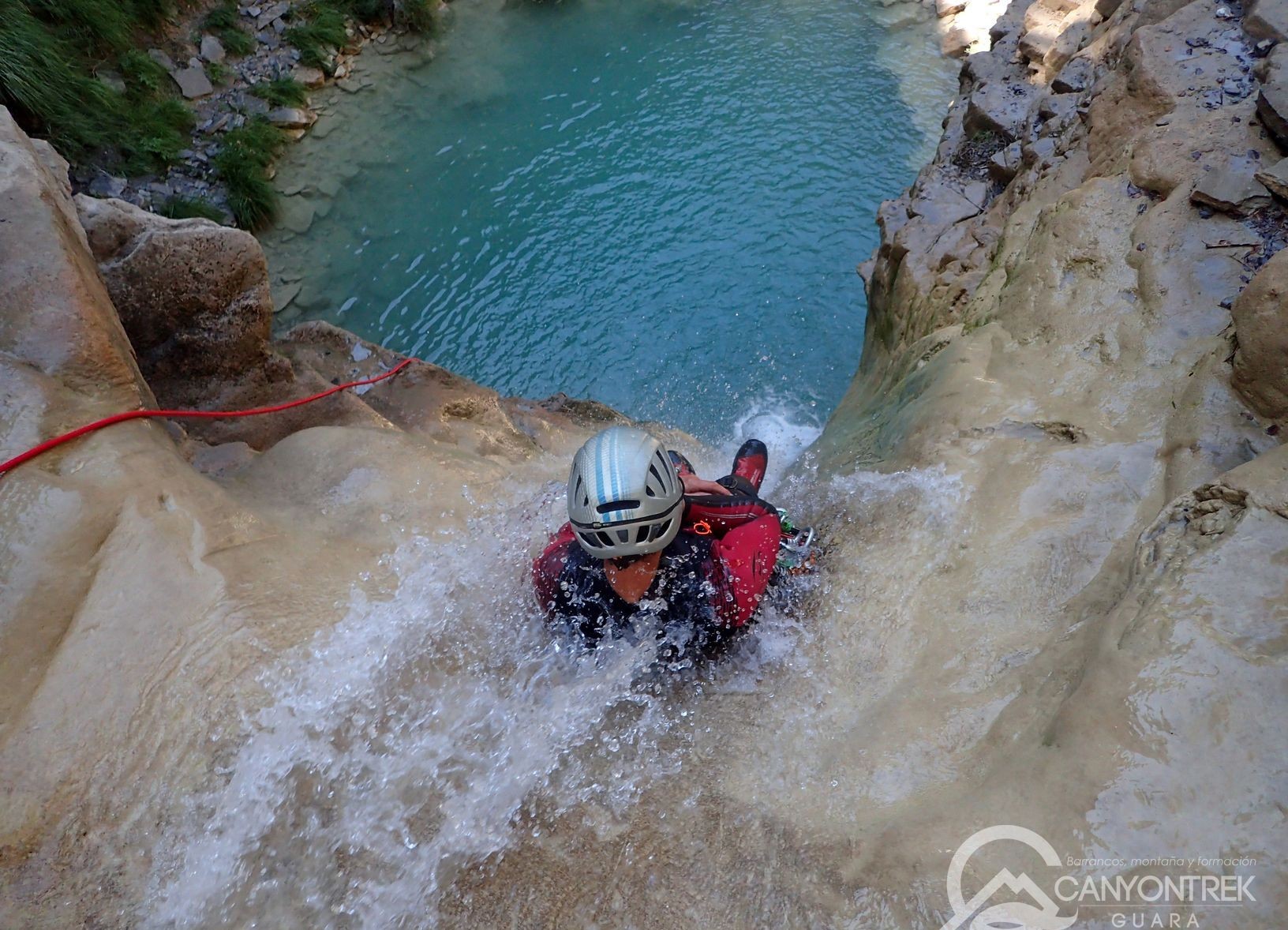 Toboggan et canyoning dans la vallée de Tena