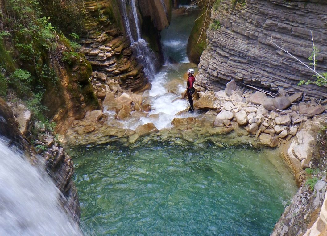 Des beaux canyons en Pyrénées