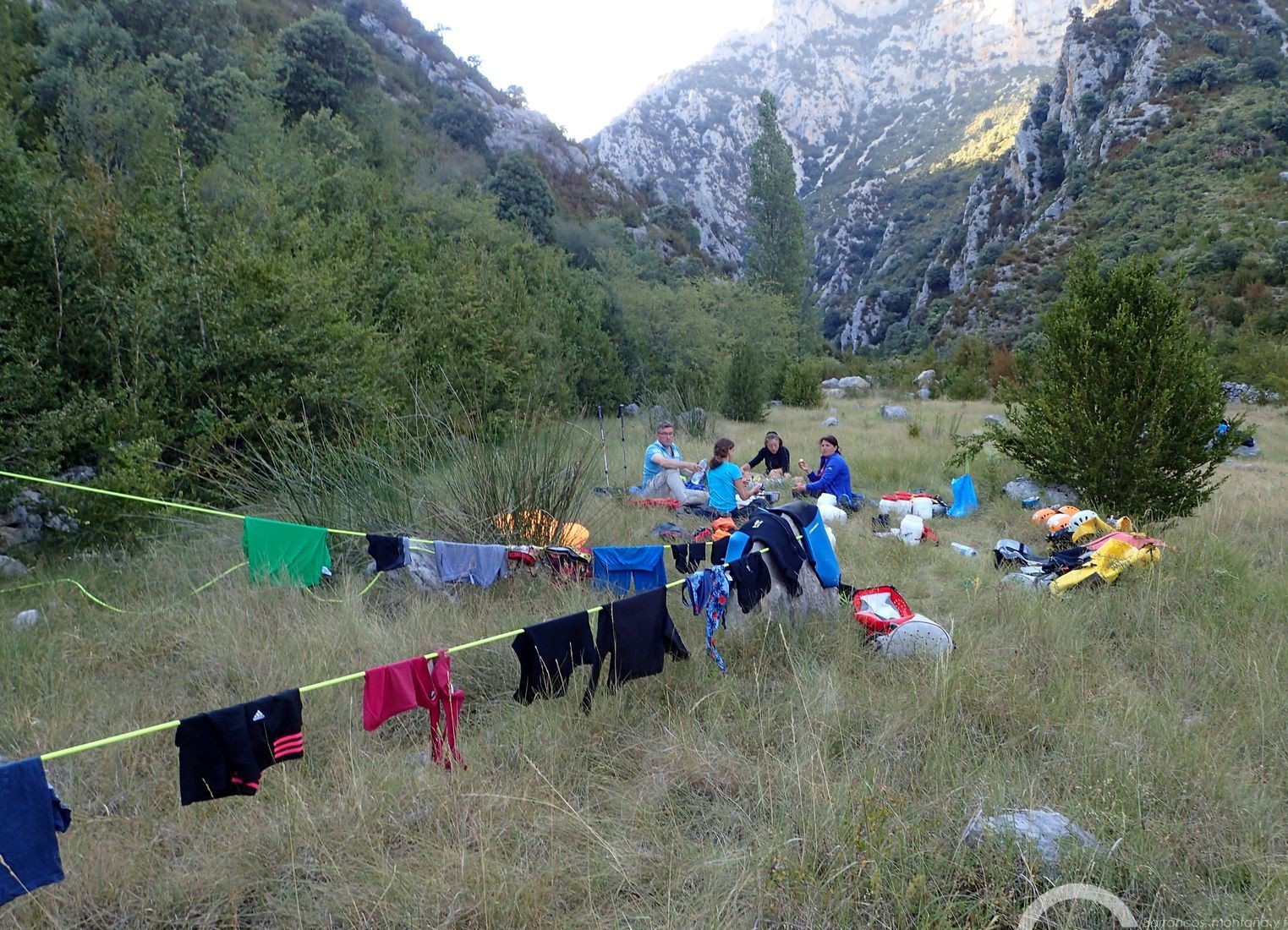 Bivouac au Gorgas Negras en Sierra de Guara