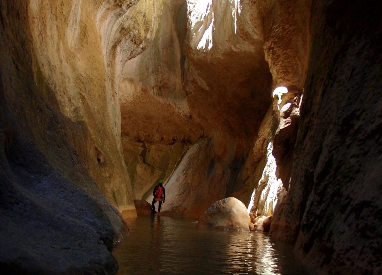 Mascun, un des plus beaux canyons en Europe