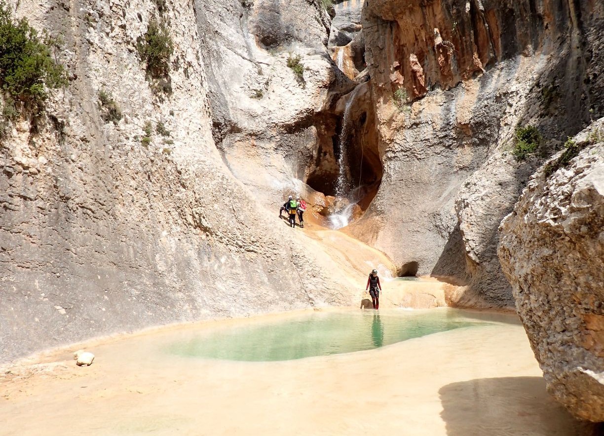 Cascadas de Peña Guara au Mascun