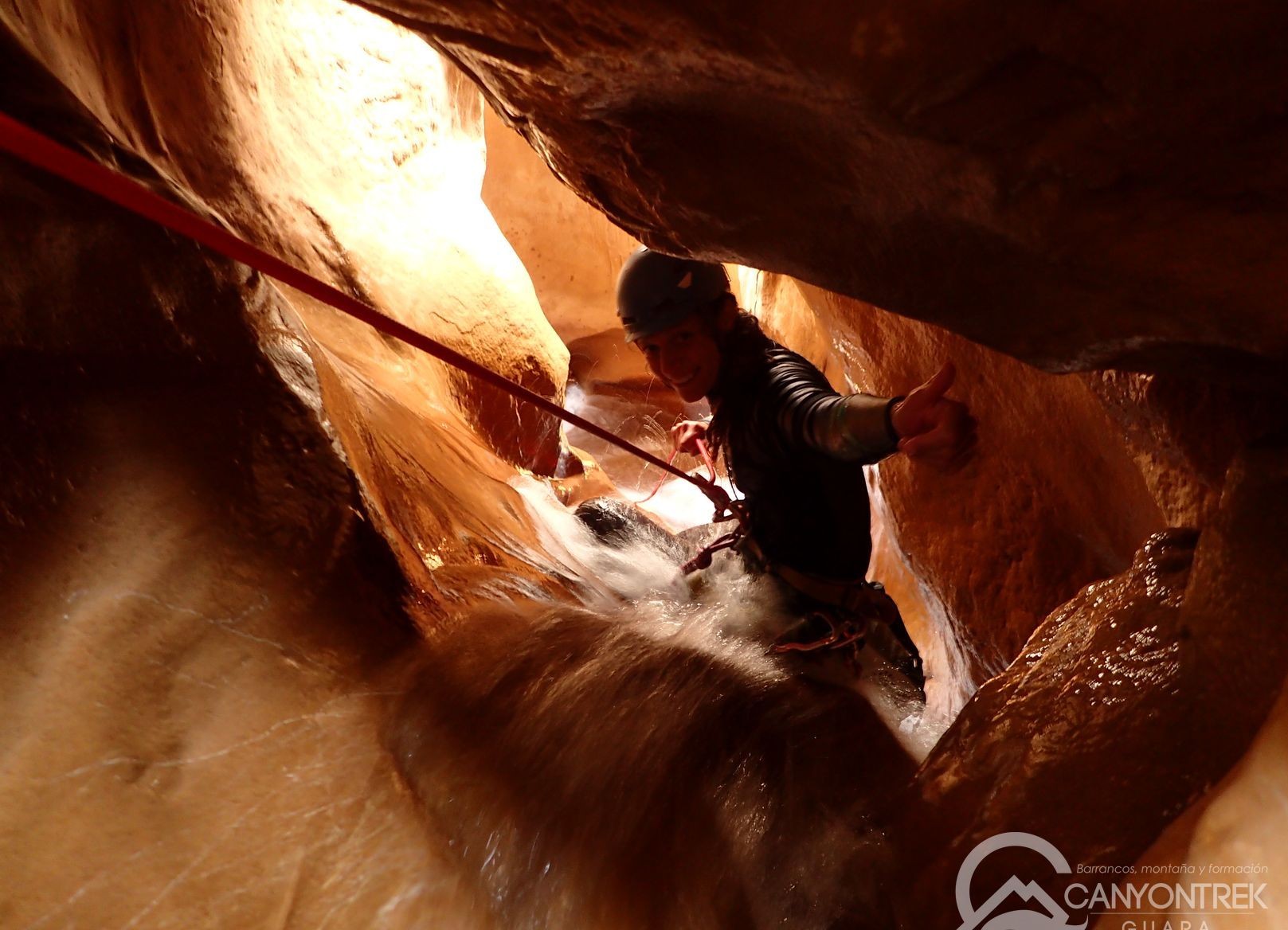 Tania fait du rappel au Mascun