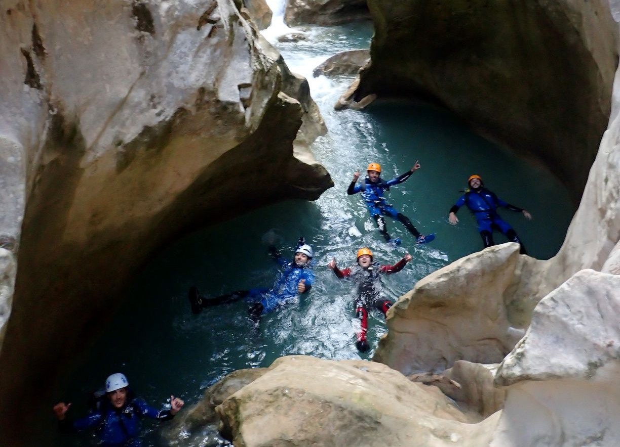 Relax et canyoning en Sierra de Guara