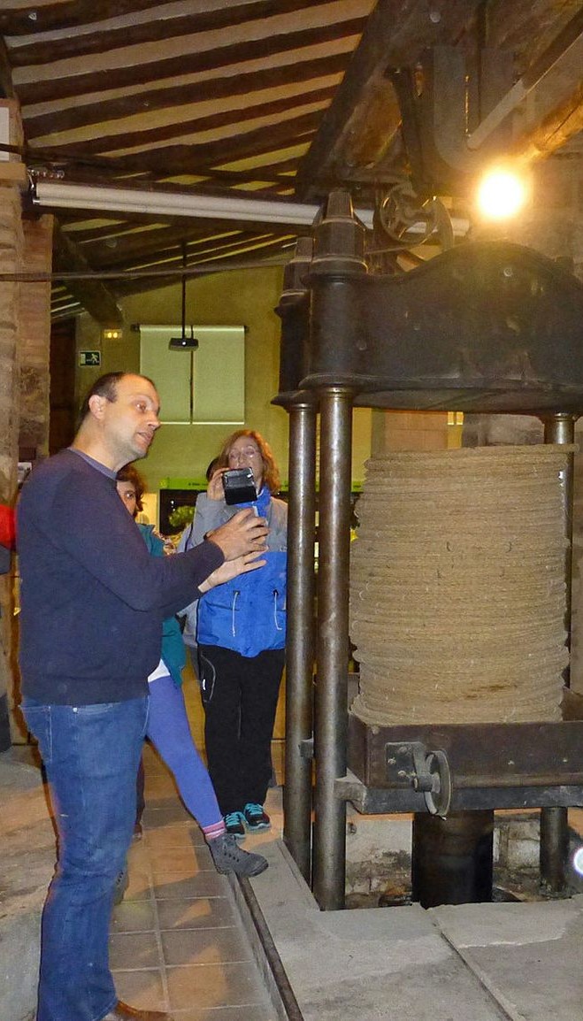 Le moulin d'huile d'olive à Buera