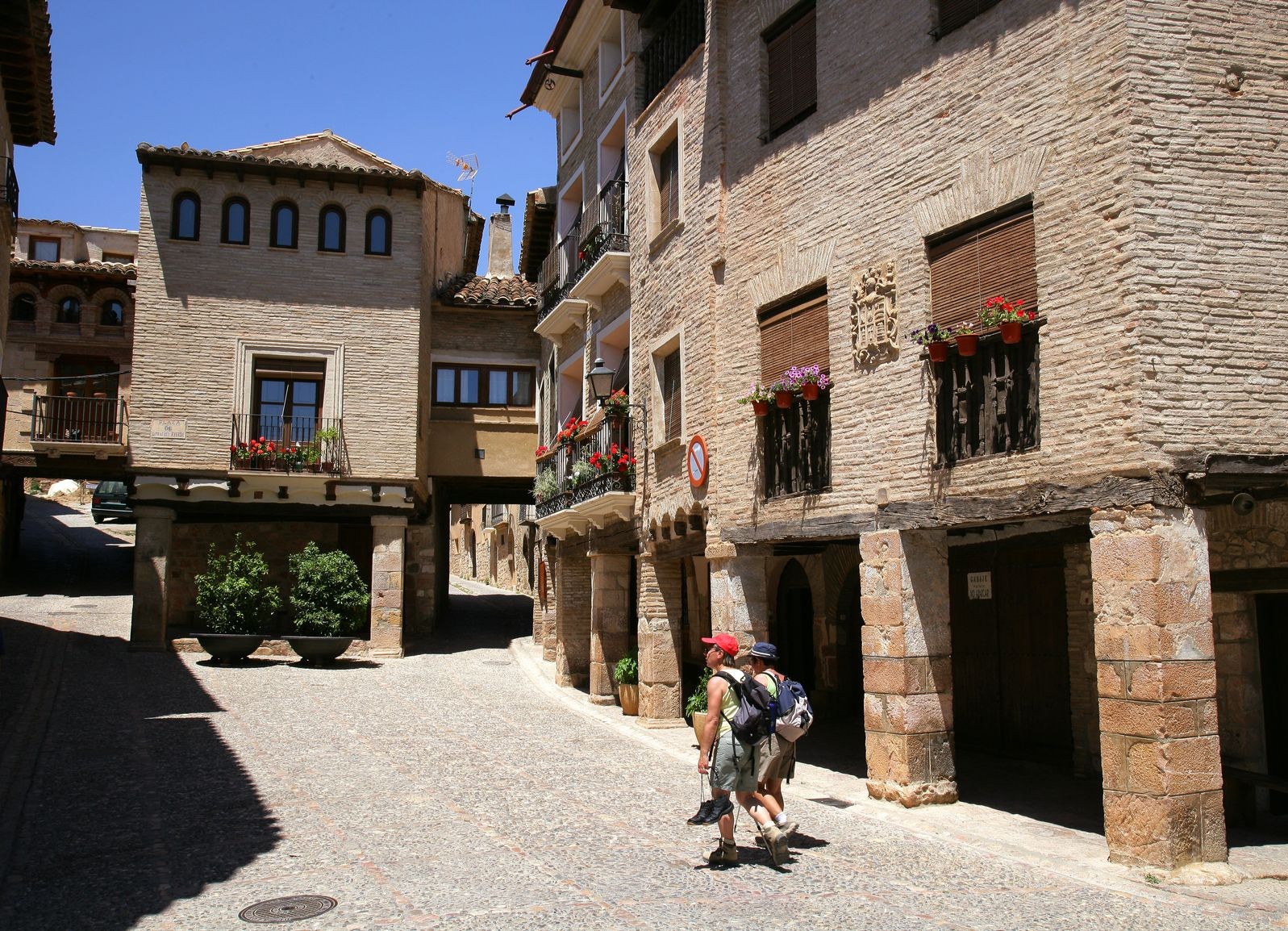 Place Rafael Ayerbe à Alquezar