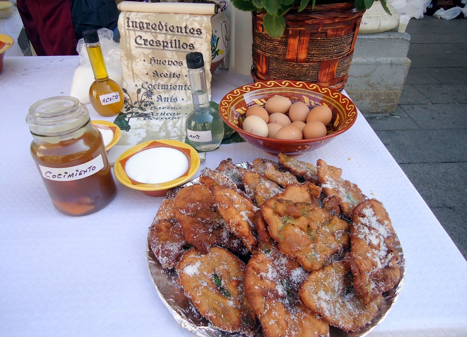 "Crespillos" plus de gastronomie sucré