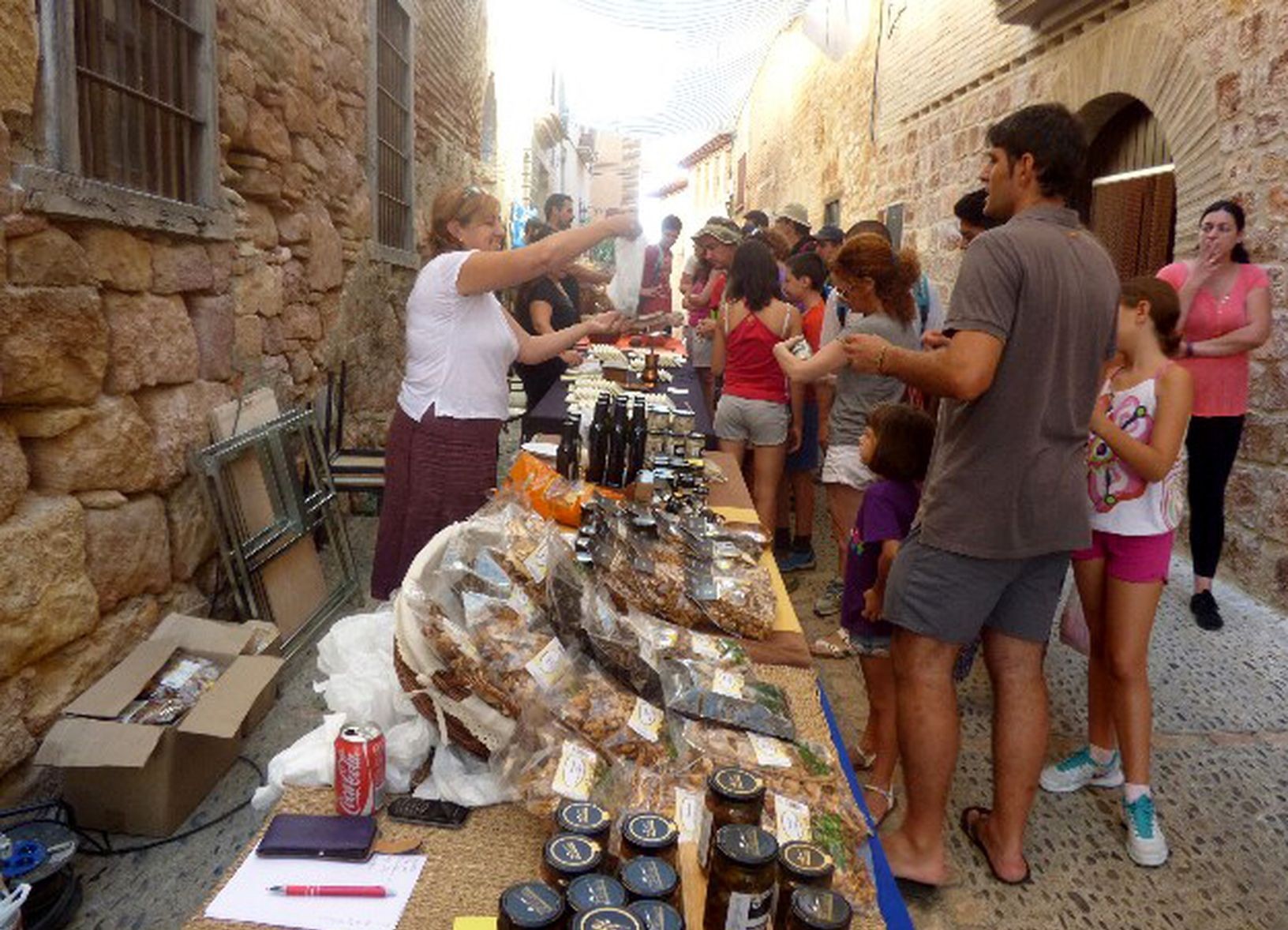 Foire artisannal à Alquezar