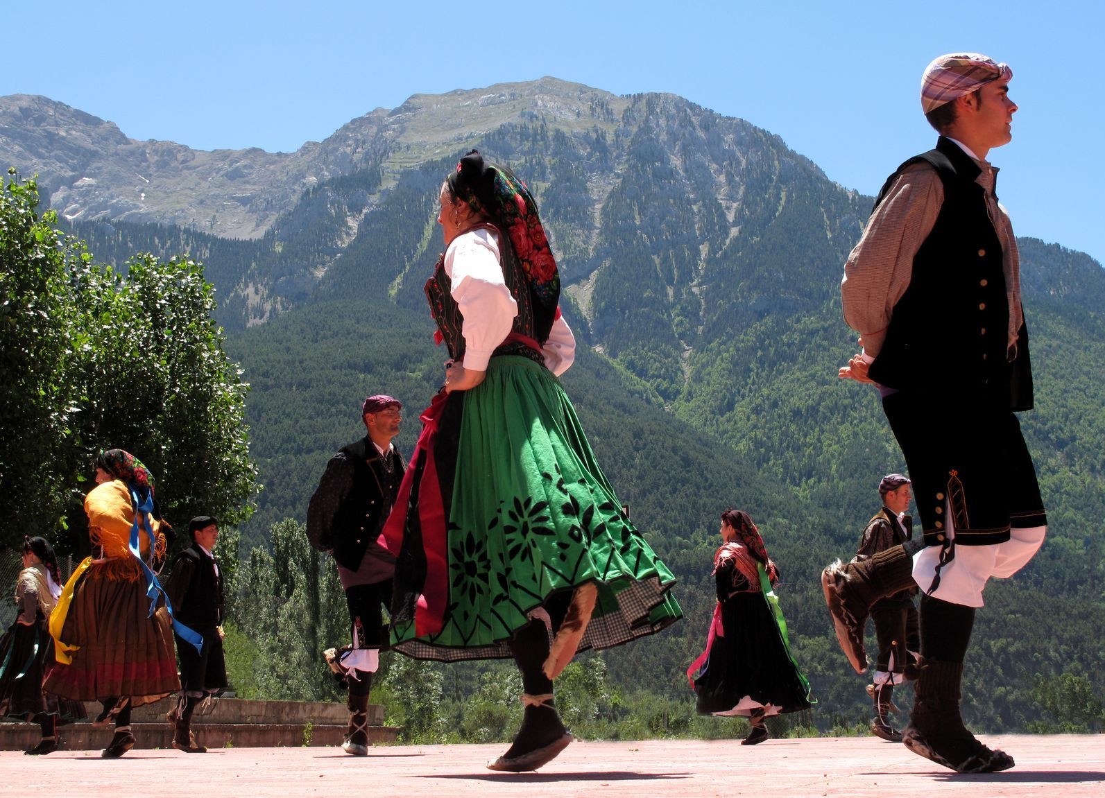 Danse folklorique à Ainsa