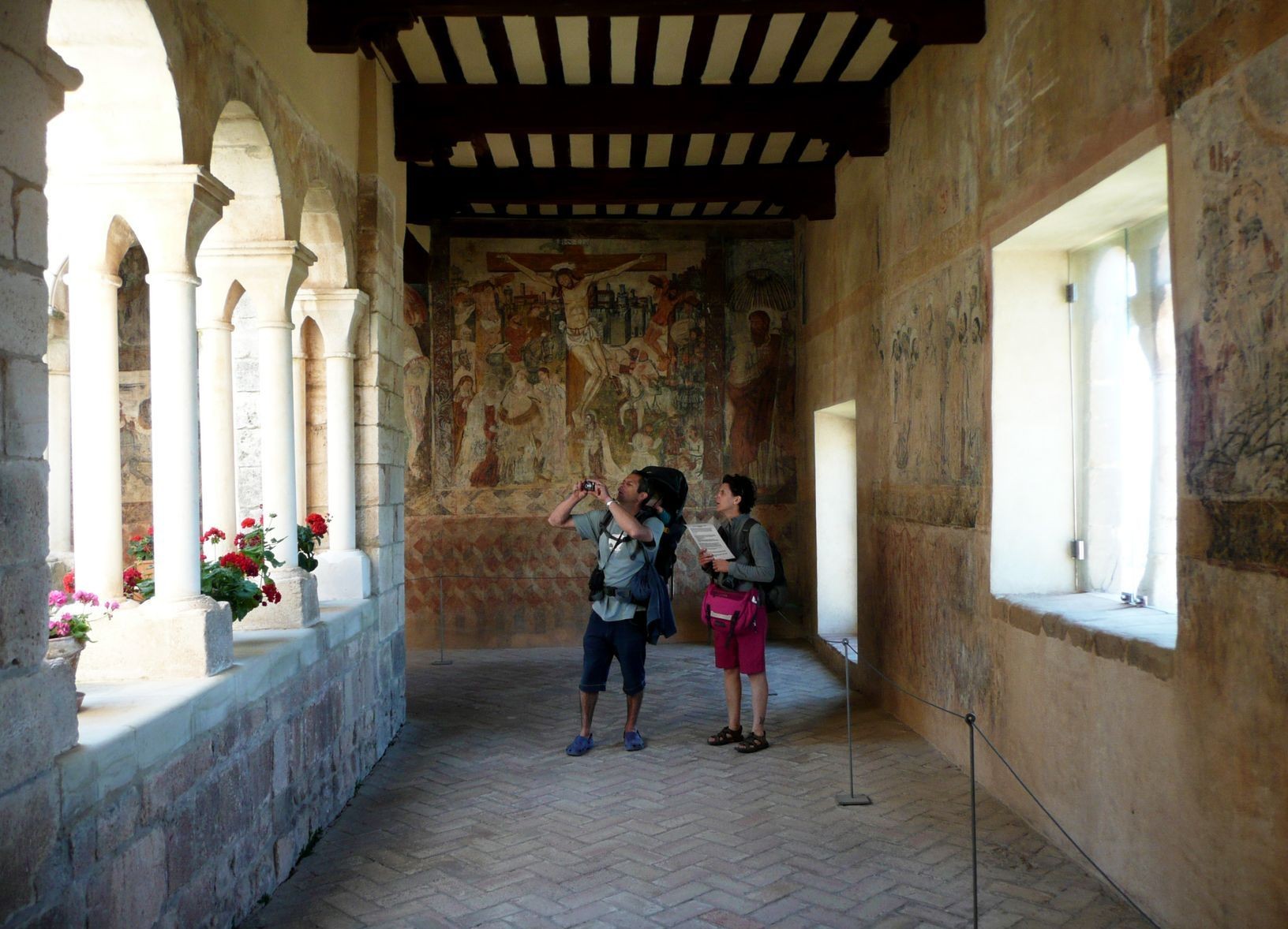 Cloître à Alquezar
