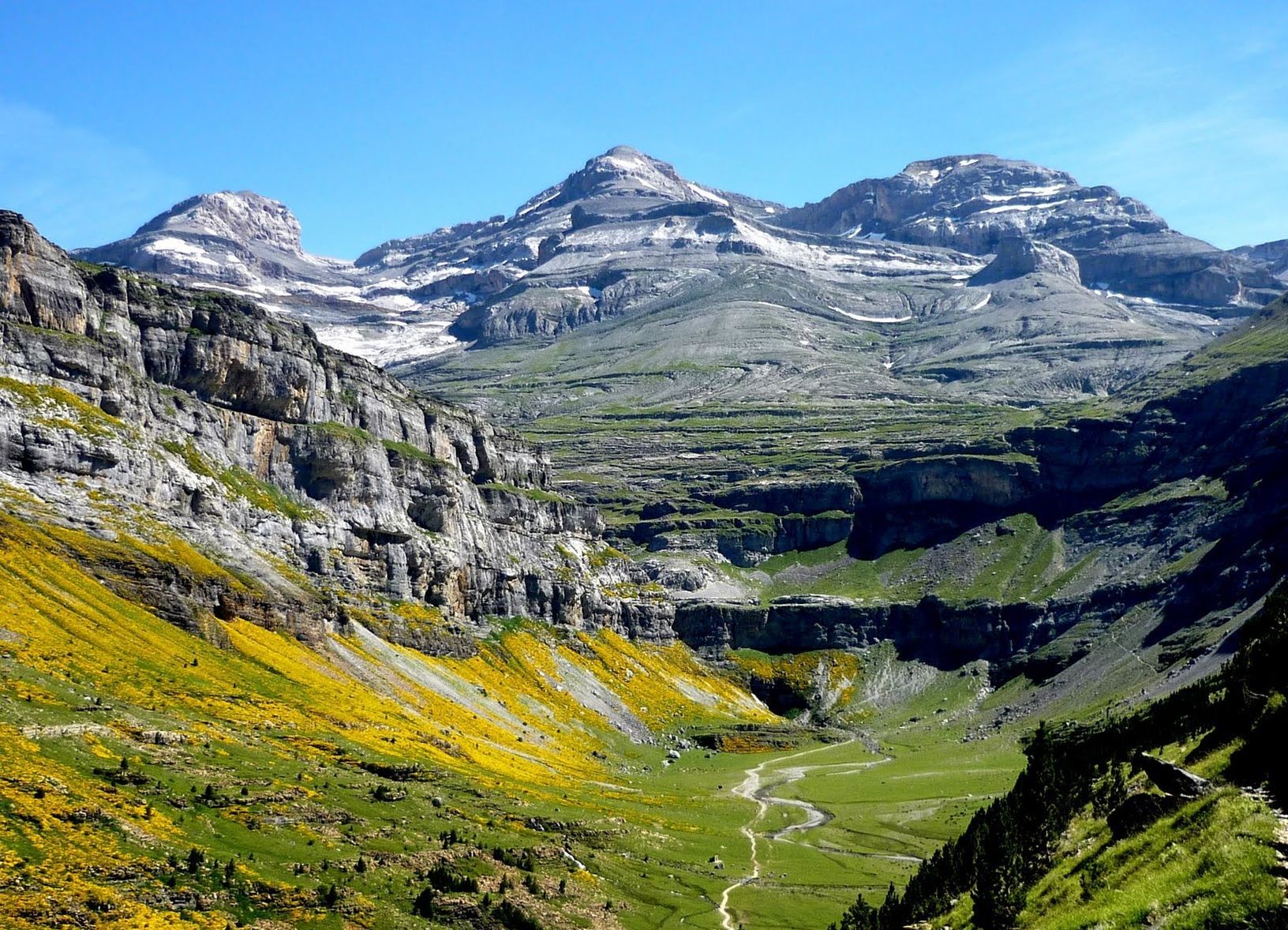 Vallée d'Ordesa dans les Pyrénées