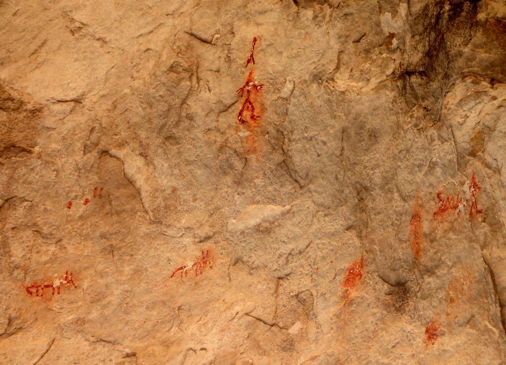 Art rupestre dans la Sierra de Guara