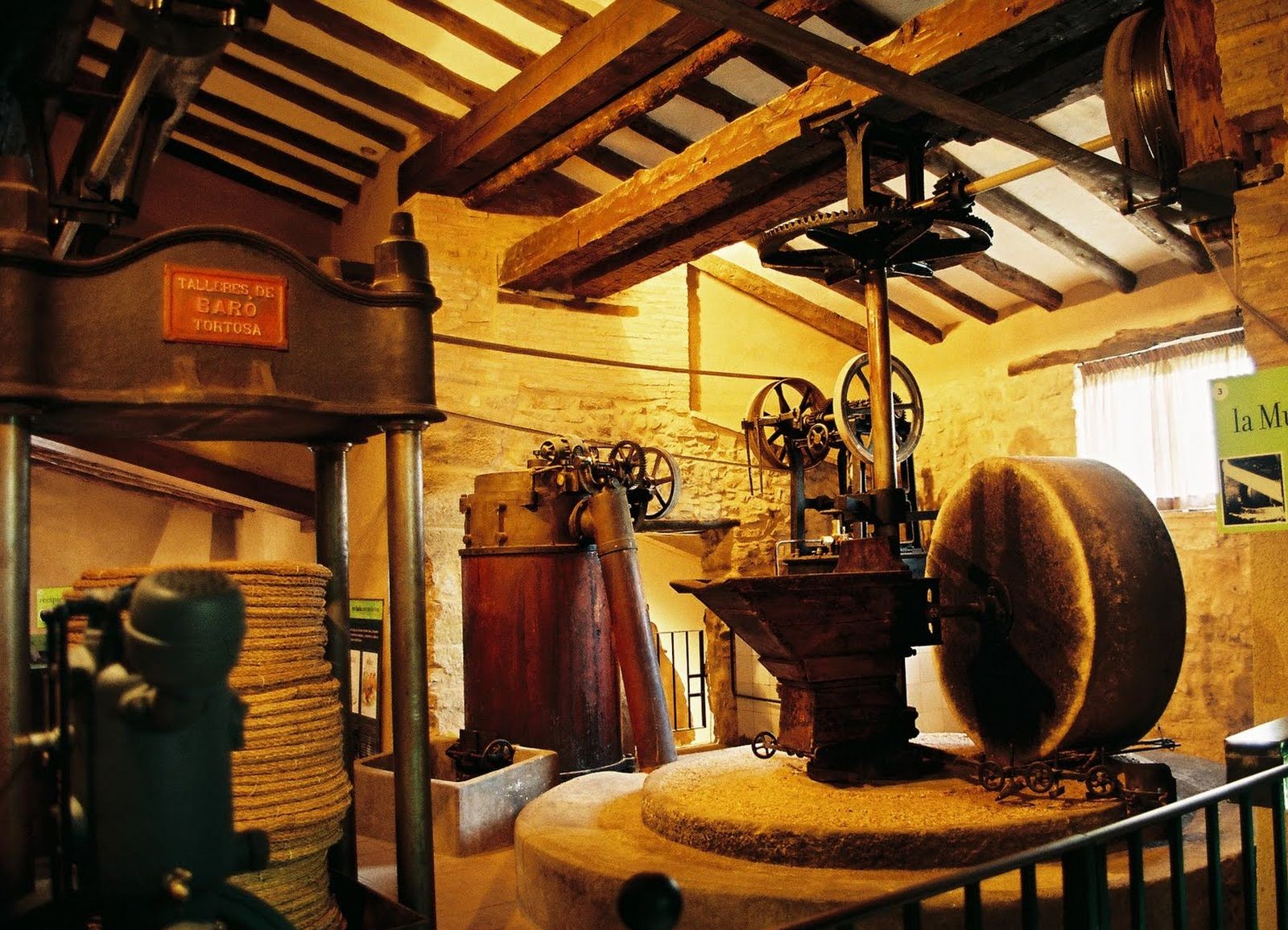 Le moulin d'huile à Buera