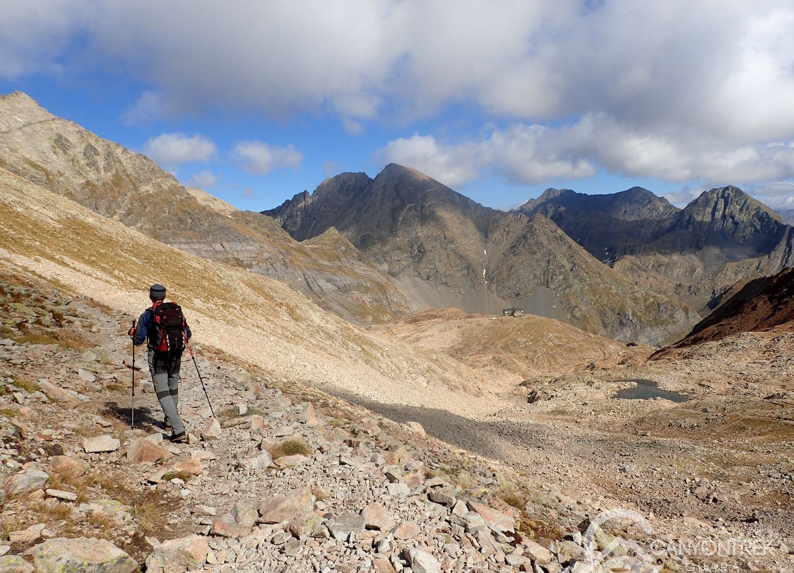 La randonnée pédestre nous permet de jouir magnifiques paysages