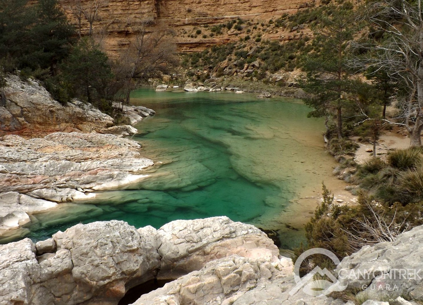Fuente de Tamara, en Sierra de Guara