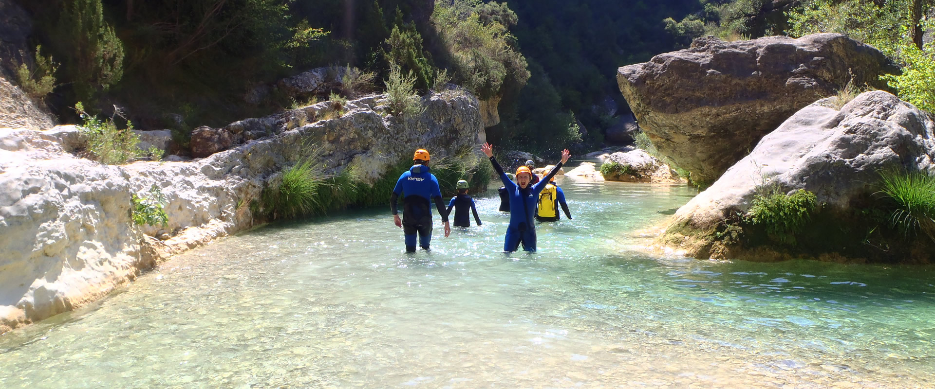 Séjour canyoning en Espagne